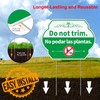 Do Not Trim Yard Sign with Stake, Bilingual Do Not