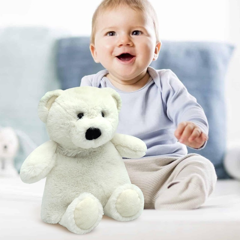 Daniel James Warm Hugs Microwaveable Plush Polar Bear - Heatable