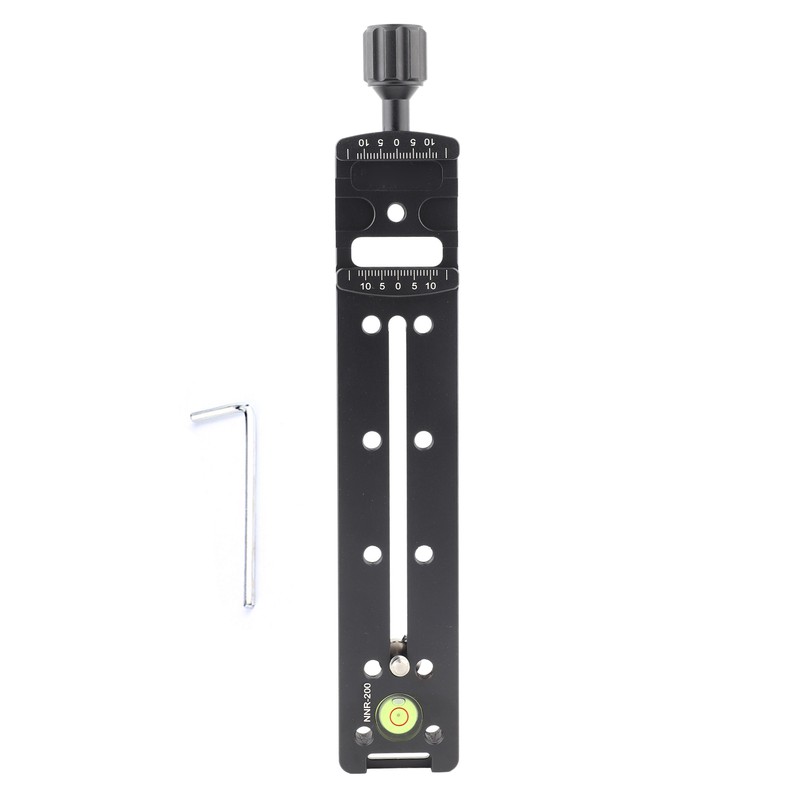 200mm Rail Nodal Slide Plate Quick Release Clamp For Camera
