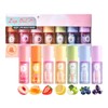 Hydrating Lip Oil Set,7PC Lip Gloss Set Magic Colour Changing