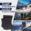 HikeCoz Wool Socks Mens Womens - Merino Wool Winter Socks