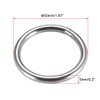 sourcing map 201 Stainless Steel O Ring 50mm(1.97") Outer Diameter