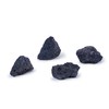 LANDEN Black Lava Stones (16lbs,3~10inch,11pcs) for Aquascaping Terrariums, Paludarium, Vivariums,