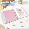 Uquelic Presentation Binder Folder, A4 Display Folder with 50 Punched