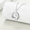 TIGER RIDER Sterling Silver Cat Urn Necklace for Ashes Cat