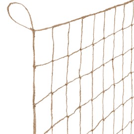 GardenGloss Jute Trellis Net, Sustainable, 100% Biodegradable, with Large Mesh Size for Cucumbers, Tomatoes and Other Vegetable Plants, Trellis for Climbing Plants (2 m x 2.5 m)