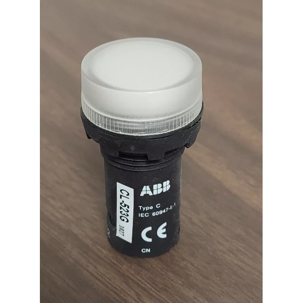 ABB CL2-523C Compact LED Pilot Light Clear 230V AC