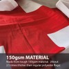 NWFlags England St George Flag 150gsm Nylon Rope & Toggle
