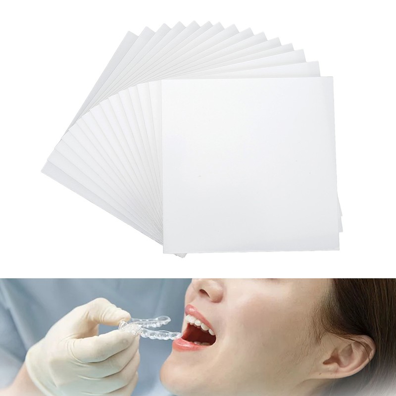 1mm 20PCS Vacuum Forming Splint Sheets Prevent Bubbles Professional Thermoforming