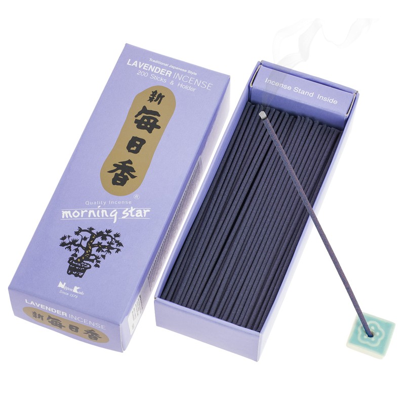 Nippon Kodo Morning Star Lavender Incense 200 Sticks