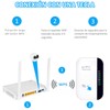 BALYSTOK WiFi Extender Signal Booster, Repetidor de Señal WiFi, Amplificador