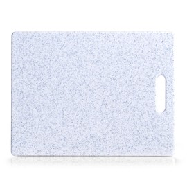 Zeller cutting board, plastic, Plastic, Light grey, ca. 36,5 x 27,5cm