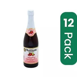 Martinelli's Sparkling Apple Cranberry Juice 25.4 oz (Pack Of 12)