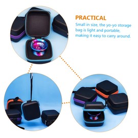 KONTONTY Yo-Yo Ball Accessories Bag Yoto Yoyo Storage Case Yoyo Carriers Compact Storage for Parties