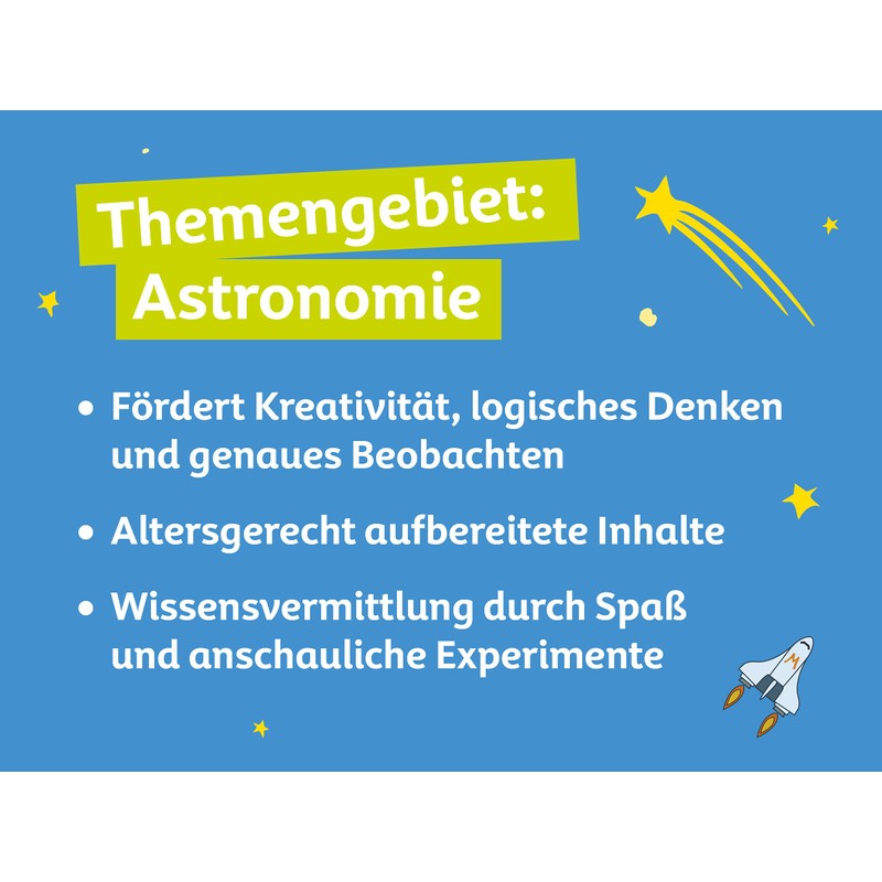 FRANZIS 67177 Astronomy Experiments with the Mouse, 20 Trials for