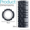 Core Balance Foam Roller For Deep Tissue Muscle Massage, Trigger