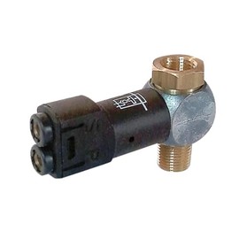 Legris 7808 04 18 Pneumatic Threshold Sensor, 45-115 psi, 3/8" NPT Male, 5/32 Tube Pilot/Signal Port