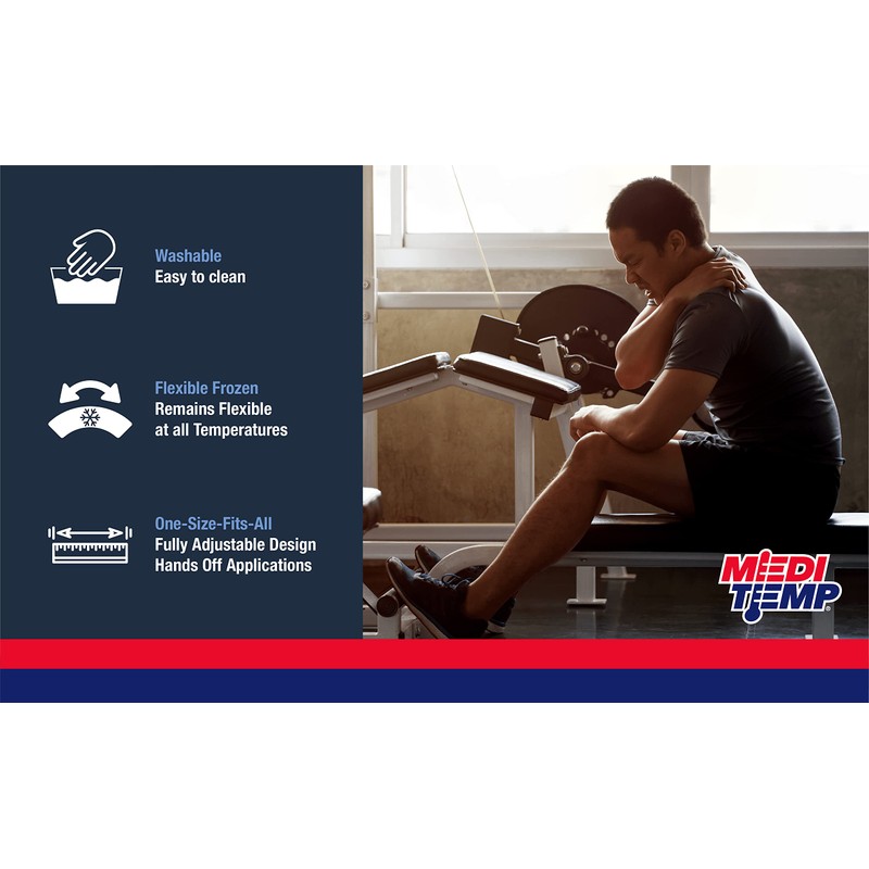 Medi-Temp Head-Neck Hot & Cold Reusable Compress Pad 1 ea