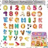42 Pcs Fridge Magnets for Kids, Alphabet Magnets for Fridge,