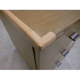 Cowboy Safety Cushion for Corner (Extra Fine), Wood Grain (Light)