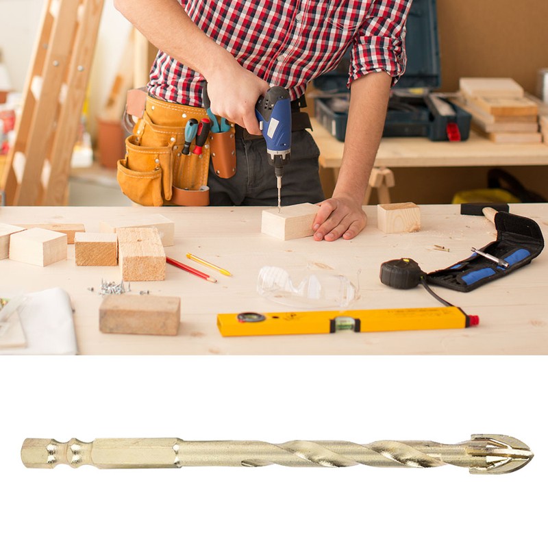 Triangular Drill Bit Cemented Carbide Made Drill Bit with Hex