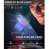 ANYLUV Blue Light Glasses for Men,Rectangle Business Style Glasses, Carbon
