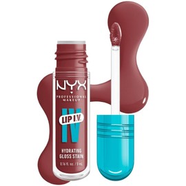 NYX Professional Makeup, Lip IV Tinta para Labios Hidratante con Efecto Gloss- Tono Hydra Honey (Nude)