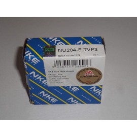 NU 204-E-TVP3-C3 Cylindrical Roller Bearings Dimensions: 20 x 47 x 14 Manufacturer: NKE Austria