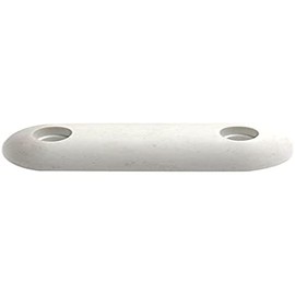 Merriway BH04468 Seat Buffer White L 60mm W 22mm H 12mm -4 Pcs