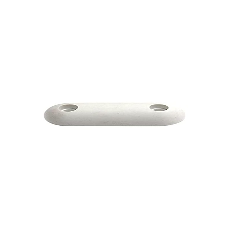 Merriway BH04468 Seat Buffer White L 60mm W 22mm H