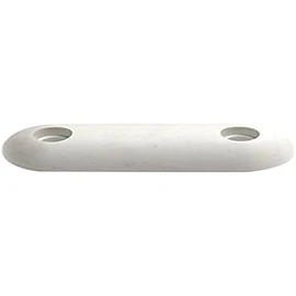 Merriway BH04468 Seat Buffer White L 60mm W 22mm H 12mm -4 Pcs