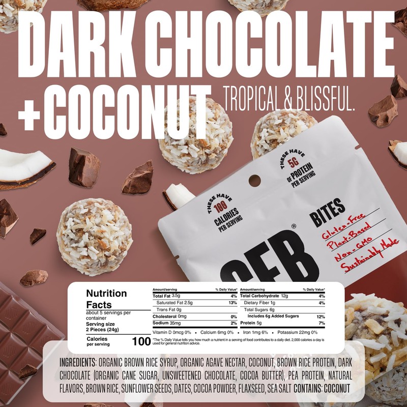 The GFB Variety Pack Protein Bites - Gluten Free, Plant