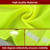 Houkary 3-in-1 Warning Triangle and Safety Vests Car Set 360