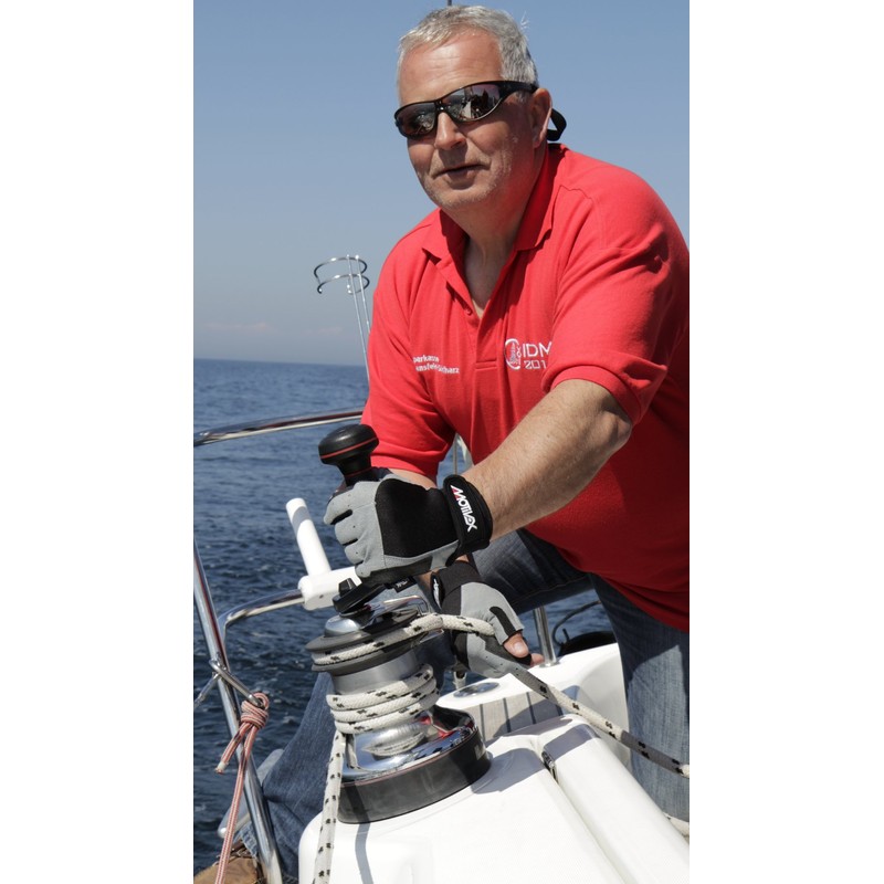 MOTIVEX Sailing Gloves Black / Grey Back Neoprene All Fingers