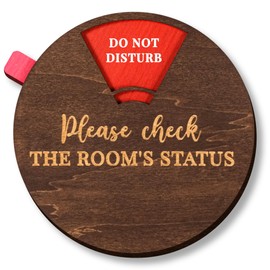 Woodamore Office Door Sign Available and Away - 6 Options Funny Do Not Disturb Door Hanger Sign for Office, In A Meeting Signs for Doors, Work from Home Privacy Signs