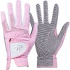 GH - Guantes de golf de piel para mujer, un