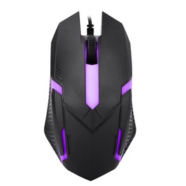 Vikye Gamer Mouse, PC Computer Gaming Mice MS11 1600DPI Wired Backlight for Strategy Games and Shooting Games