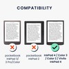 kwmobile Case Compatible with Pocketbook InkPad 4 / Color 3