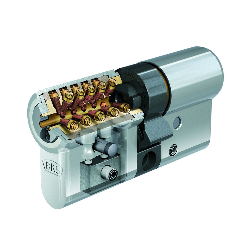 BKS Janus 46 Profile Cylinder with Security Card and 5