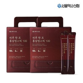 2 sets of 100 red ginseng extract sticks per day (gift set) / 하루 한 포 홍삼정 스틱 100포 2세트(선물세트)