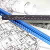 BTSKY 3 PCS 12" Architectural Scale Ruler with Standard Metric