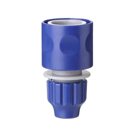 TATAY Top Line Quick Connector for 9mm Hoses, Universal Fitting Connector, Easy Installation, Sun Protection, Blue