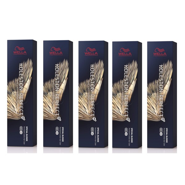 5 x Wella Koleston Perfect ME+ 12/1 Special Blonde Ash