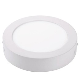 JnDee™ Surface Mounted LED Panel Light Ceiling Downlight Lamp Circular 12W 960 Lumen Cool White Commercial Quality