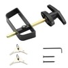 WellMade Shed Door Latch, T Handle Lock Kit, 5½" Storage
