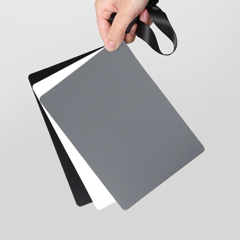 HD-GEAR Gray Card, White Balance, Exposure Correction, 18% Reflectivity, Waterproof,