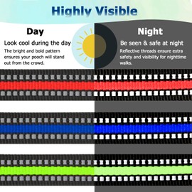 BARKLESS Muzzle Leash for Heavy Pullers, No Pull Stylish Head Halter for Small and Medium Aggressive Dogs, Gentle Dog Face Harness Stops Pet Pulling and Choking on Walks, Adjustable Head Collar