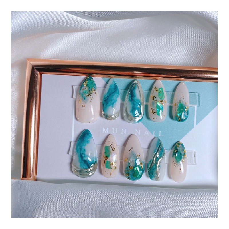 MunNail Emerald - Long Point / MunNail 에메랄드 - 롱포인트