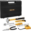 DEKOPRO 65 Pieces Tool Set General Household Hand Tool Kit
