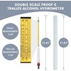 Hydrometer Alcohol Meter, Hydrometer Alcohol 0-200 Proof and Tralle Hydrometer,